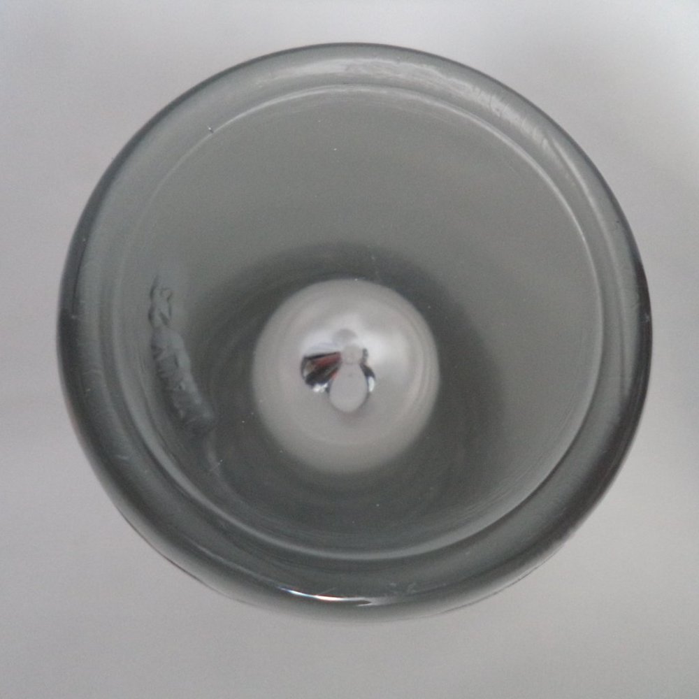 Carlo Moretti 1980’s Stiletto Bullet Cocktail Glasses Made in Italy Signed 6.8" - Picture 8 of 8